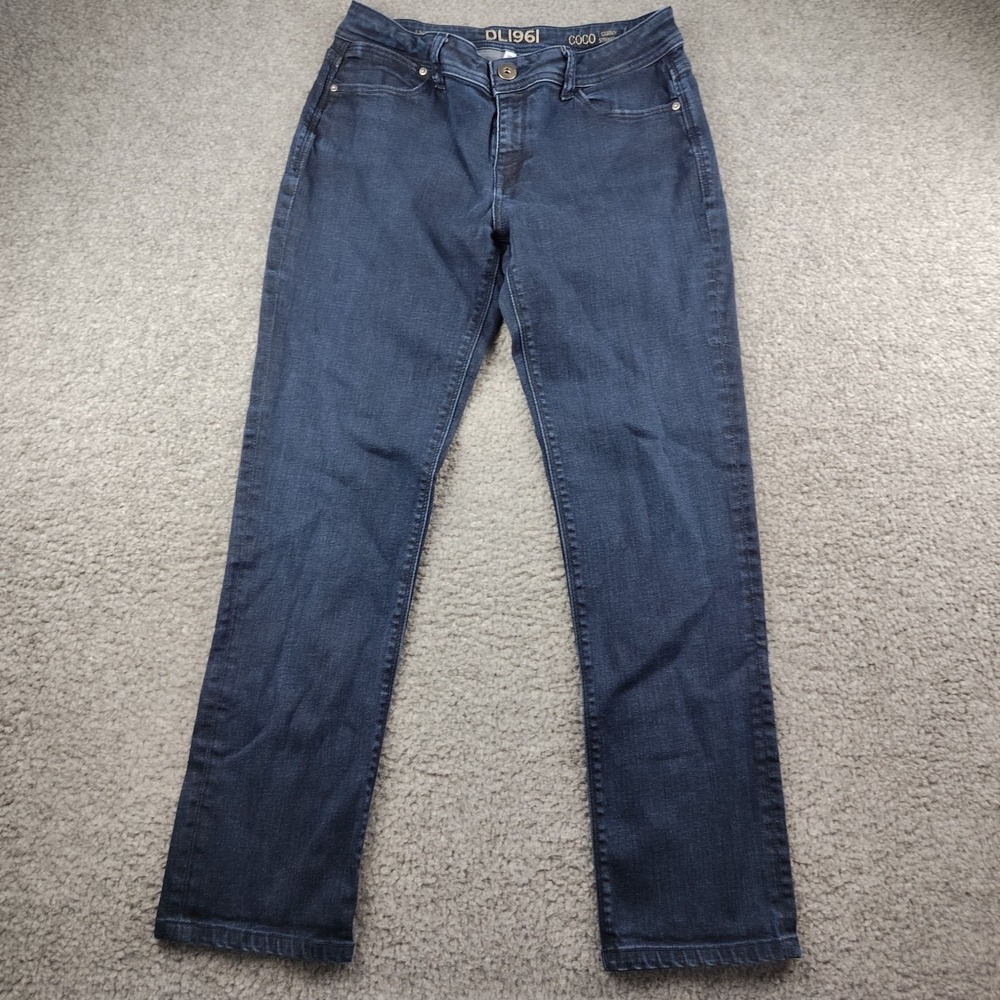DL1961 Jeans COCO Curvy Straight Inkwell Size 29 Women's Stretch